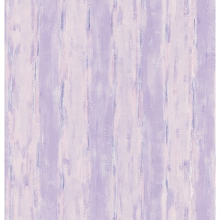 Brewster Purple Abstract Stripe Wallpaper