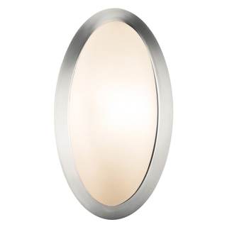 Access Cobalt 1-light Brushed Steel Wall Sconce