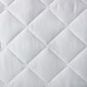 DOWNLITE 300 Thread Count Premium Cotton Waterproof Mattress Pad - White - Thumbnail 3
