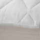 DOWNLITE 300 Thread Count Premium Cotton Waterproof Mattress Pad - White - Thumbnail 4