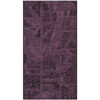 Safavieh Palazzo Black/ Purple Polypropylene/ Chen(2' 6 x 5')