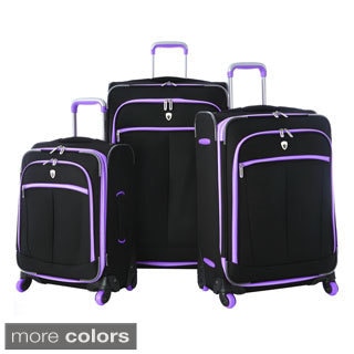Olympia 'Evansville' 3-piece Spinner Luggage Set