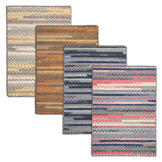 Perfect Stitch Multicolor Braided Cotton-blend Rug (4' x 6')