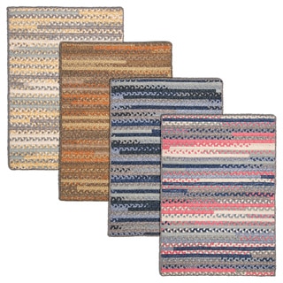 Perfect Stitch Multicolor Braided Cotton-blend Rug (3' x 5')