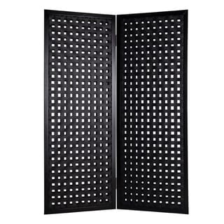 Bellamy 2-Panel Leather Screen (China)