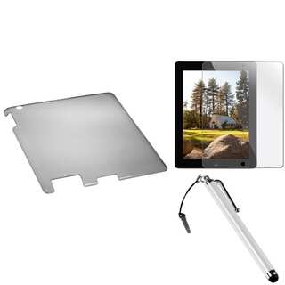 INSTEN T-Smoke Tablet Case Cover/ Stylus/ Screen Protector for Apple iPad 2/ 3/ 4