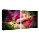 Thumbnail 3, Ready2HangArt 'Tropical Hibiscus' 2-piece Gallery-wrapped Canvas Wall Art Set. Changes active main hero.