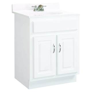 Design House Concord White Gloss 2-Door Vanity Cabinet