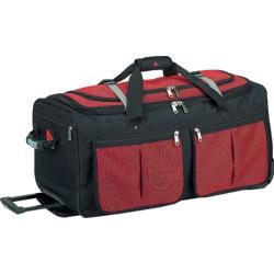 Athalon Red 34-inch Rolling Duffel Bag