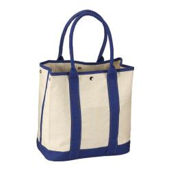 Goodhope 1724 Natural Cotton Canvas Tote (Set of 2) Blue