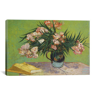 iCanvas Vincent Van Gogh 'Oleanders 1888' Canvas Wall Art