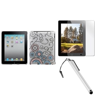 INSTEN Stylus/ Protector/ Tablet Case Cover for Apple iPad 2/ 3/ 4/ New/ Retina