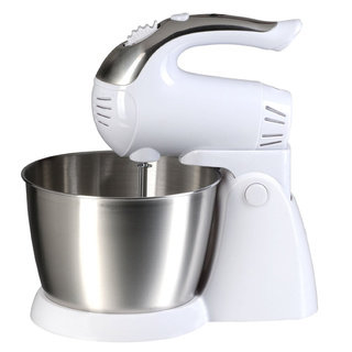 Brentwood SM-1152 White 5-speed Stand Mixer