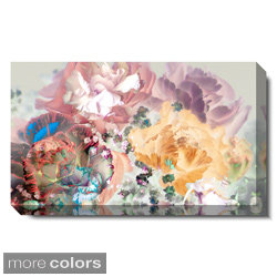 Studio Works Modern 'Scented Bloom - Pastel Cream Rose' Gallery Wrapped Canvas Art