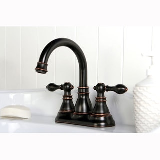 Classic High Spout Oil-rubbed Bronze Bathroom Faucet