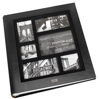 Kleer Vu Frame Collage Leatherette Bookbound 500-photo Memo Page 4 x 6 Album