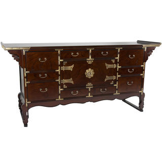 Korean Tansu Style 13 Drawer Buffet Server (Korea)