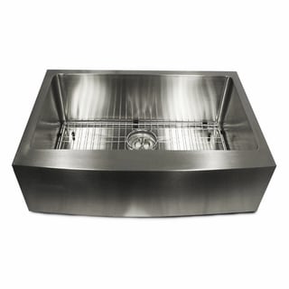 Stainless Steel 30-inch Apron Kitchen Sink