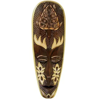 Hand-Carved Lombok Turtle Mask (Indonesia)