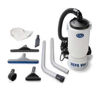 GV 6-quart Sealed HEPA Backpack Vacuum with Professional Tool Kit