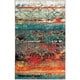 Mohawk Home Strata Eroded Multicolor Rug (5' x 8')