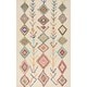 nuLOOM Contemporary Hand Tufted Wool Moroccan Triangle Rug (5' x 8')