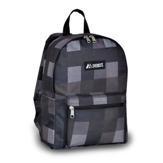Everest Charcoal Plaid 15-inch Backpack