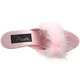 Pleaser Women's 'BELLE-301F' Heel Fur Slip-on Shoes - Thumbnail 12