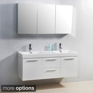 Virtu USA Midori 54-inch Double Sink Vanity Set