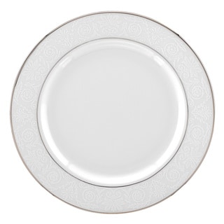 Lenox White and Platinum Artemis Butter Plate