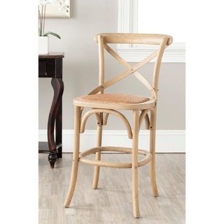 Safavieh 24.4-inch Franklin Weathered Oak Counter Stool
