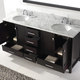 Virtu USA Caroline Avenue 72-inch Double-sink Bathroom Vanity Set