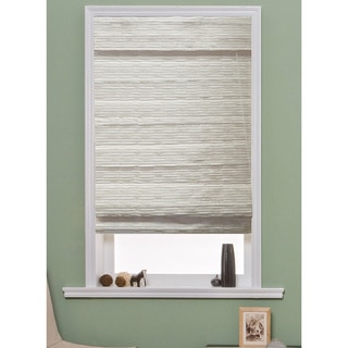 Chicology Roman Shade Privacy Charming Nicole Creme (23-inch x 64-inch )