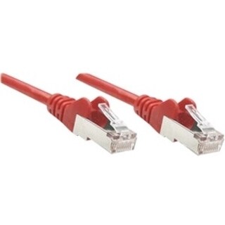 Intellinet Patch Cable, Cat5e, UTP, 7', Red