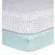 Trend Lab Chevron Flannel Crib Sheets (Pack of 2) - Thumbnail 0