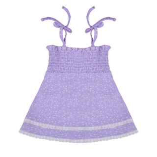 Funkoos Purple Star Organic Cotton Dress