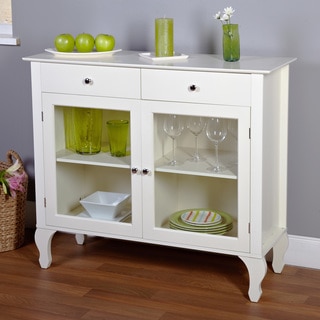 Simple Living Layla Antique White Buffet