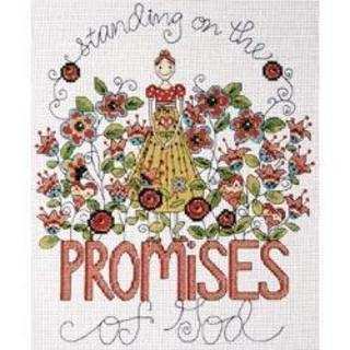 Heartfelt Promises Counted Cross Stitch Kit - 8 X10 14 Count