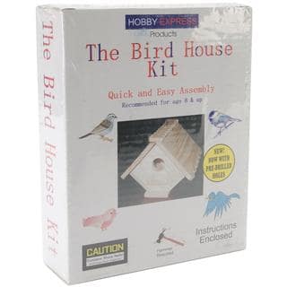 Unfinished Wood Kit - Bird House
