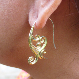 Spirit Tribal Fusion 'Goddess Spirals' Earrings