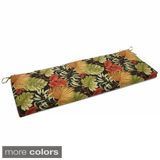 Blazing Needles Tropical 48-inch Outdoor Bench Cushion