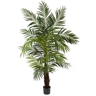 Nearly Natural 6-foot Areca Palm Tree Decorative Plant