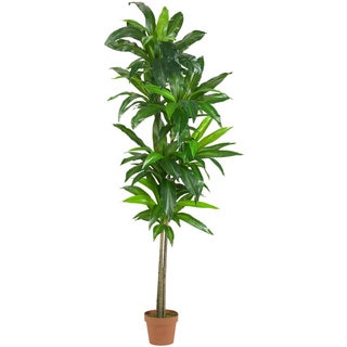 6-foot Dracaena Real Touch Silk Plant