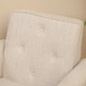 Isaac Tufted Beige Fabric Club Chair by Christopher Knight Home - Thumbnail 3
