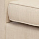 Isaac Tufted Beige Fabric Club Chair by Christopher Knight Home - Thumbnail 2