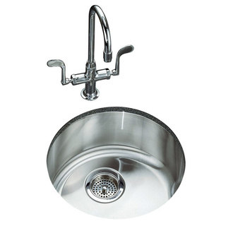 Kohler K-3341-NA Undertone Lyric Undercounter/Self-Rimming Kitchen Sink