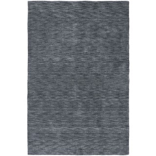 Gabbeh Hand-tufted Charcoal Rug (7'6 x 9')