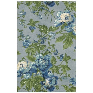 Waverly Artisanal Delight Forever Yours Sky Area Rug by Nourison (8' x 10')