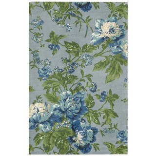 Waverly Artisanal Delight Forever Yours Sky Area Rug by Nourison (2'6 x 4')