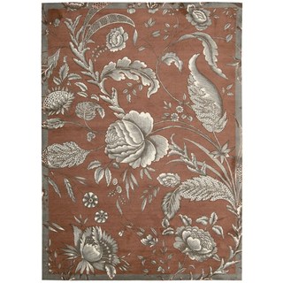Waverly Artisanal Delight Fanciful Russet Area Rug by Nourison (8' x 10')